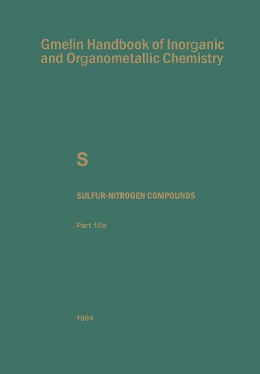 Produktbild: Sulfur-Nitrogen Compounds