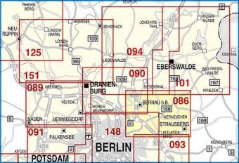 Produktbild: Radwander- und Wanderkarte Barnimer Feldmark