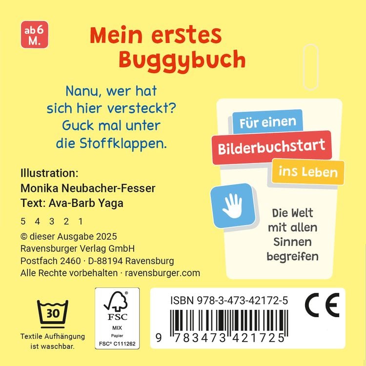 Produktbild: Mein erstes Buggybuch: Guck mal! Erste Sachen