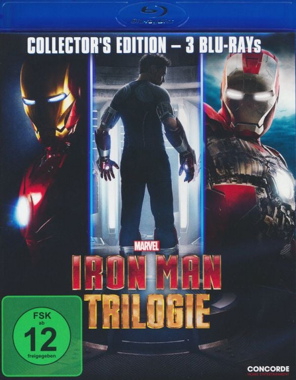 Produktbild: Iron Man - Trilogie [CE] [3 BRs]
