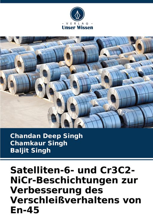 Produktbild: Satelliten-6- und Cr3C2-NiCr-Beschichtungen zur Verbesserung des Verschlei&szlig;verhaltens von En-45