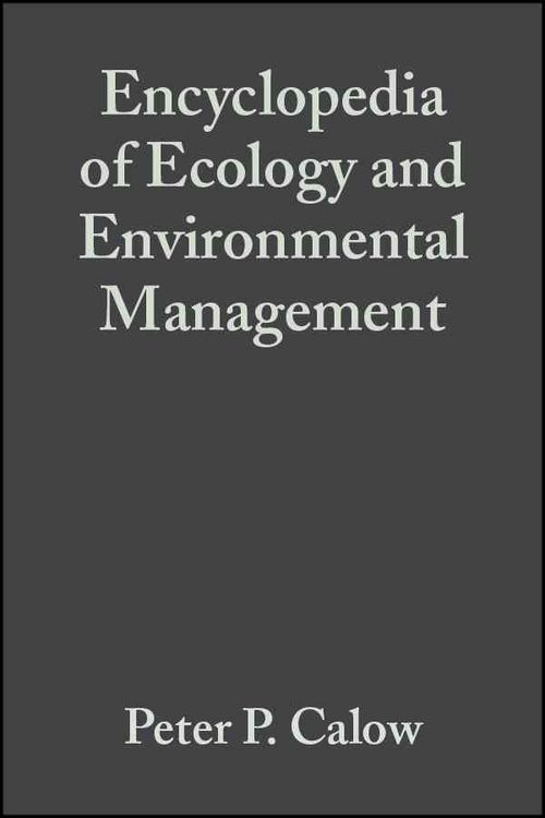 Produktbild: Encyclopedia of Ecology and Environmental Management