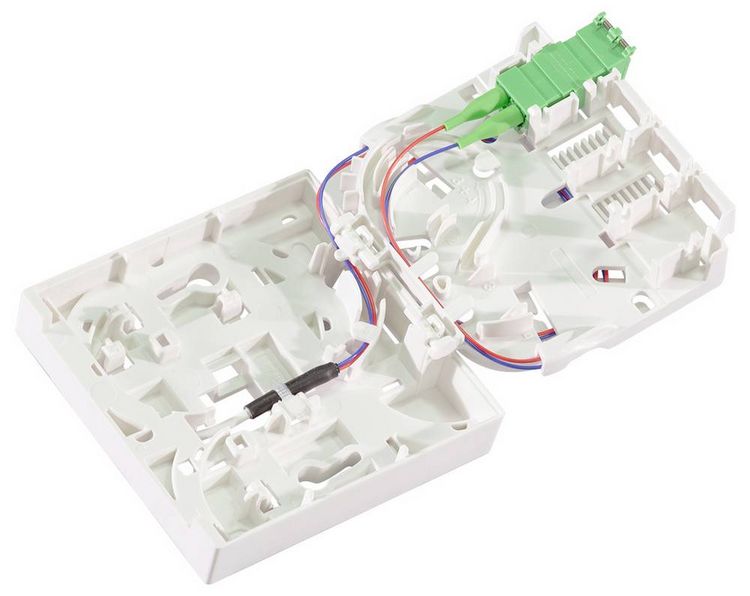 Produktbild: LogiLink FB2LC60 Glasfaser LWL Anschlusskabel 60m Wei&szlig;