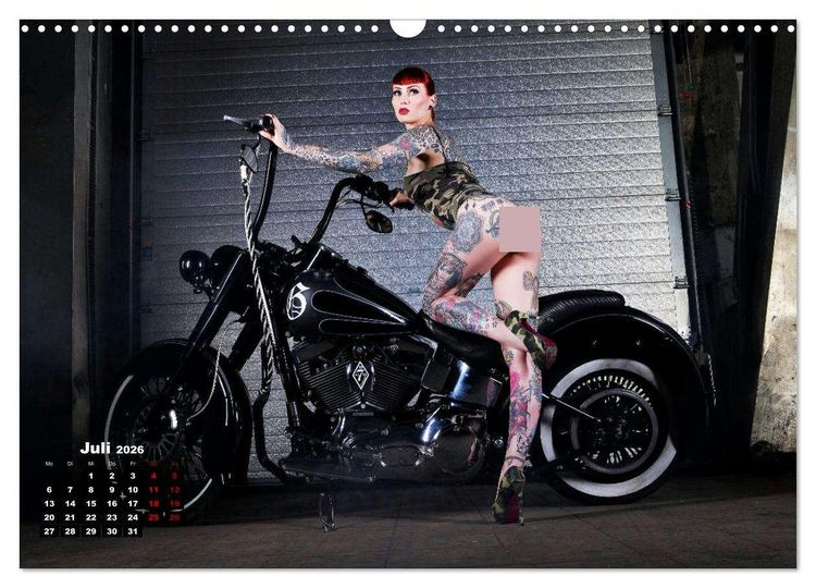 Produktbild: Motorr&auml;der und Sexy Girls (Wandkalender 2026 DIN A3 quer), CALVENDO Monatskalender