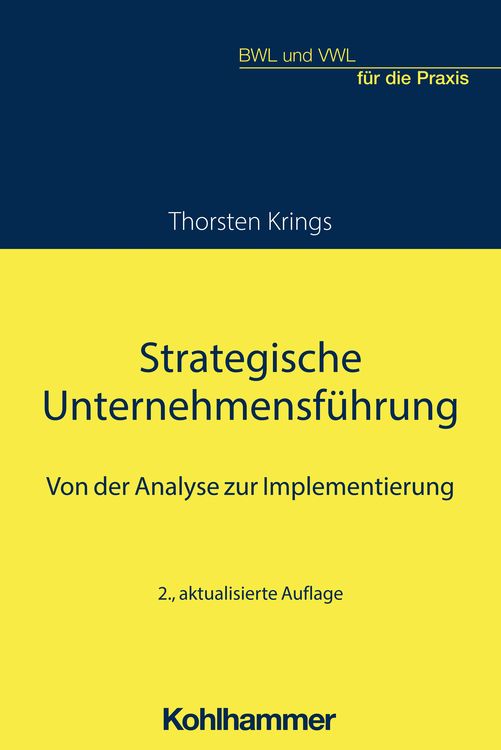 Bild vom Artikel Strategische Unternehmensführung vom Autor Thorsten Krings