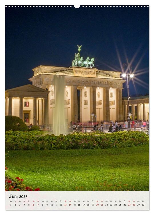 Produktbild: Berlin - Mitten drin! (Wandkalender 2026 DIN A2 hoch), CALVENDO Monatskalender