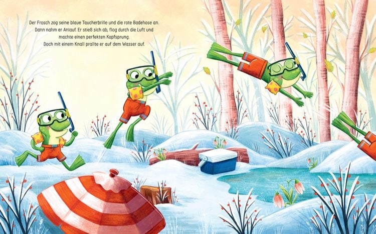Produktbild: Der kleine Frosch will schwimmen gehen!