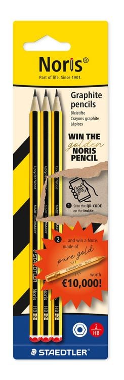 Produktbild: STAEDTLER Bleistifte Noris&reg; HB 3er Set