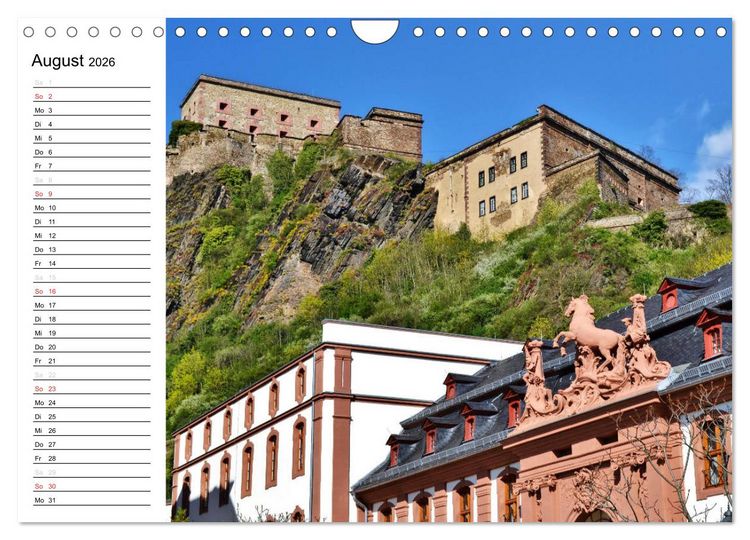 Produktbild: Der Koblenz Kalender (Wandkalender 2026 DIN A4 quer), CALVENDO Monatskalender