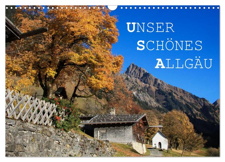 Produktbild: Unser sch&ouml;nes Allg&auml;u (Wandkalender 2026 DIN A3 quer), CALVENDO Monatskalender