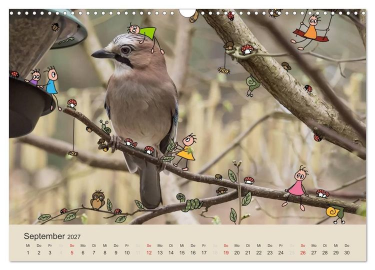 Produktbild: Das Leben der kleinen Pankies (Wandkalender 2027 DIN A3 quer), CALVENDO Monatskalender