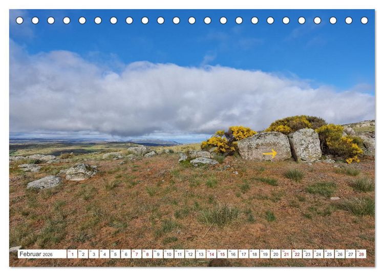 Produktbild: Camino Levante - magische Momente auf stillen Wegen (Tischkalender 2026 DIN A5 quer), CALVENDO Monatskalender