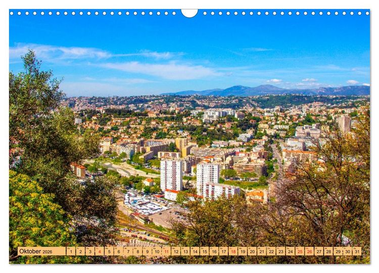 Produktbild: Zauber der C&ocirc;te d'Azur (Wandkalender 2026 DIN A3 quer), CALVENDO Monatskalender