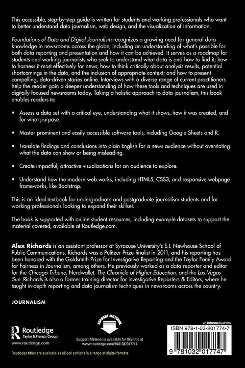 Produktbild: Foundations of Data and Digital Journalism