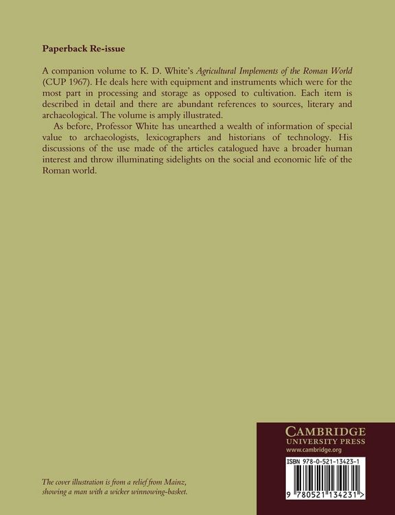 Produktbild: Farm Equipment of the Roman World