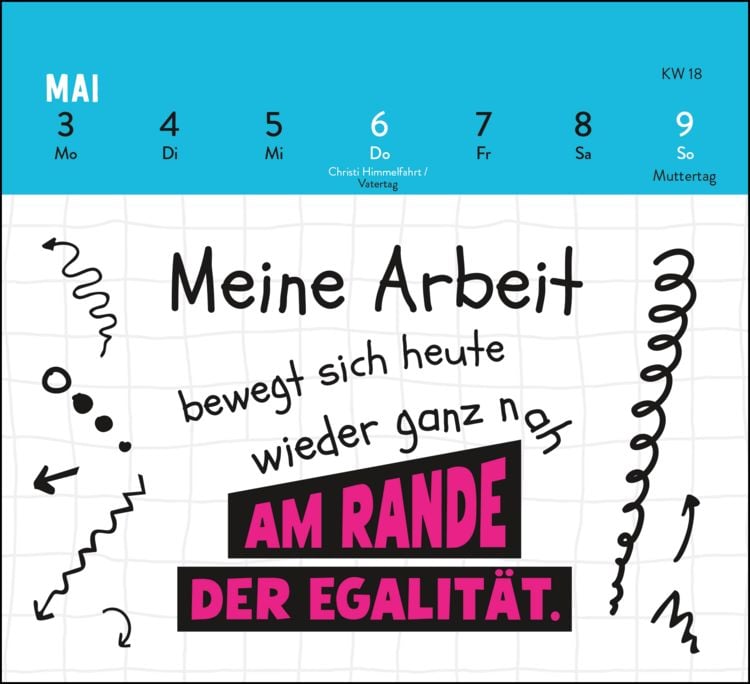 Produktbild: Mini-Wochenkalender 2027: Bevor du fragst: N&ouml;!