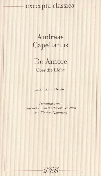 Produktbild: De Amore /Über Liebe