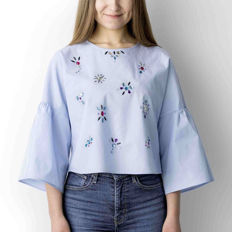 Produktbild: Folia Schmuckstein Mix GIRLY GLAM, &uuml;ber 800 Teile, sortiert