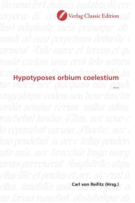 Produktbild: Hypotyposes orbium coelestium ...