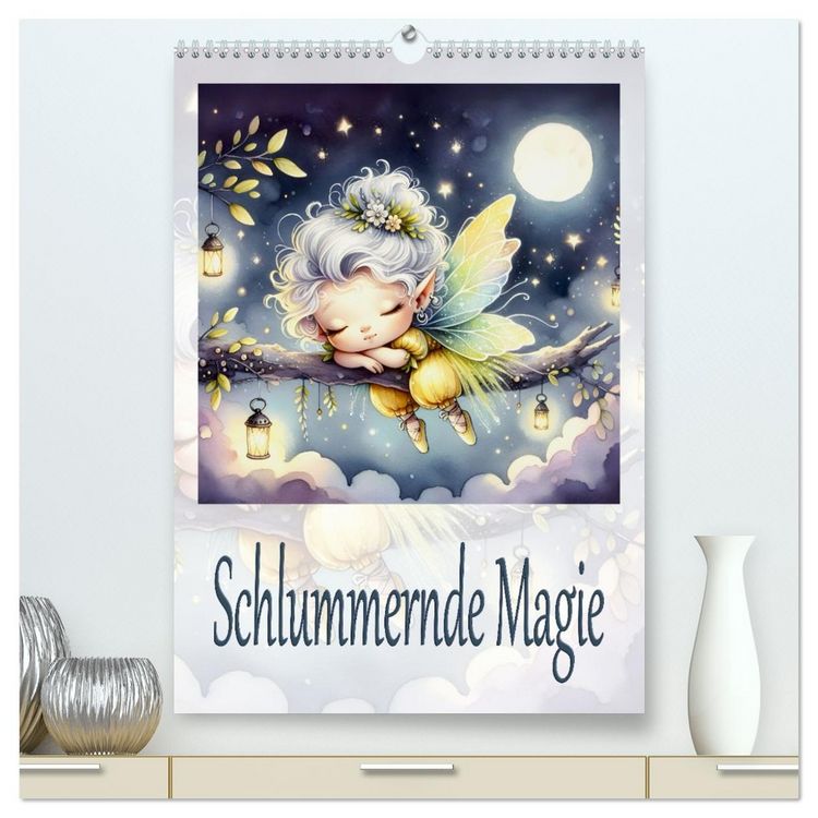 Produktbild: Schlummernde Magie (hochwertiger Premium Wandkalender 2026 DIN A2 hoch), Kunstdruck in Hochglanz