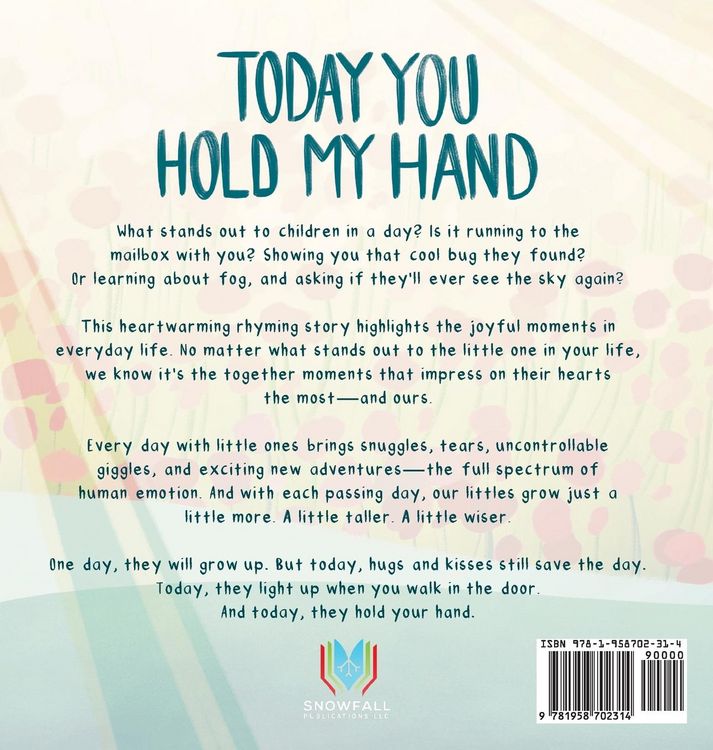 Produktbild: Today You Hold My Hand