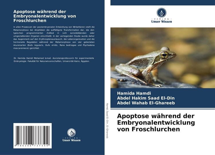 Produktbild: Apoptose w&auml;hrend der Embryonalentwicklung von Froschlurchen