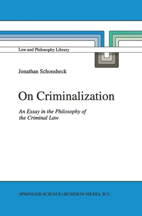 Produktbild: On Criminalization