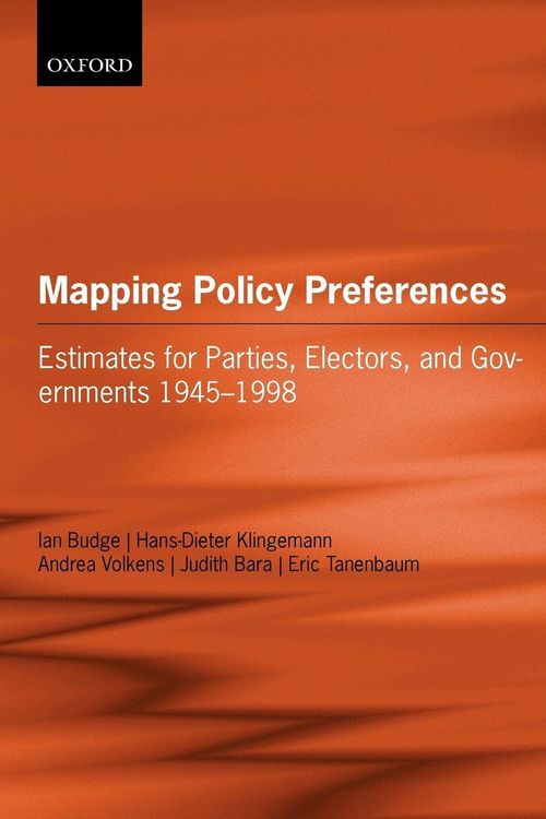Produktbild: Mapping Policy Preferences