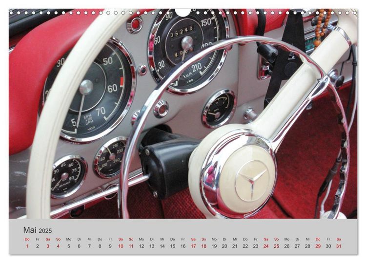 Produktbild: Der SL - &Auml;sthetik pur von Mercedes Benz (Wandkalender 2025 DIN A3 quer), CALVENDO Monatskalender
