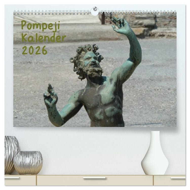 Produktbild: Pompeji-Kalender (hochwertiger Premium Wandkalender 2026 DIN A2 quer), Kunstdruck in Hochglanz