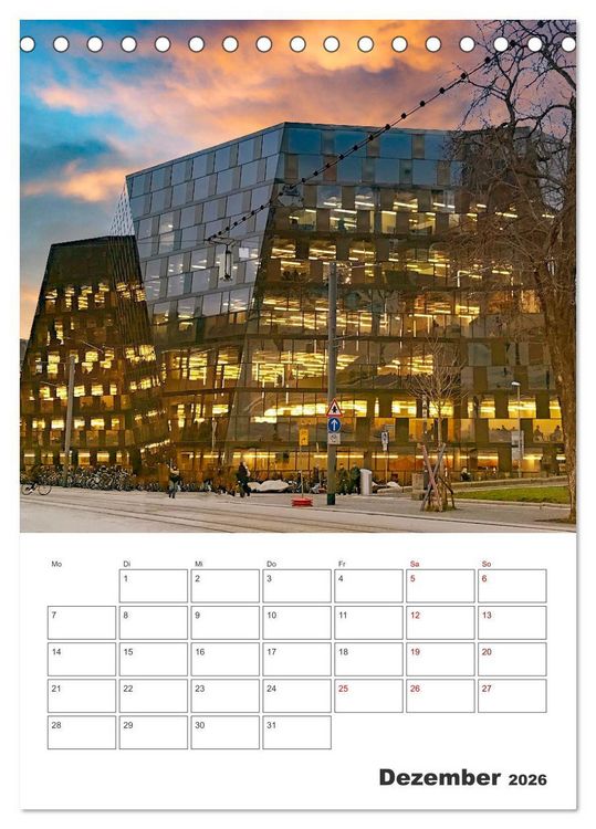 Produktbild: Freiburg - Reiseplaner (Tischkalender 2026 DIN A5 hoch), CALVENDO Monatskalender