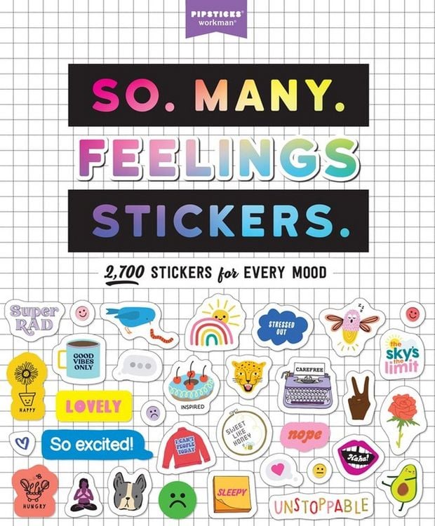 Produktbild: So. Many. Feelings Stickers.
