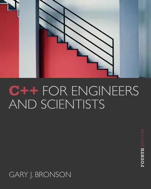 Produktbild: Bronson, G: C++ for Engineers and Scientists