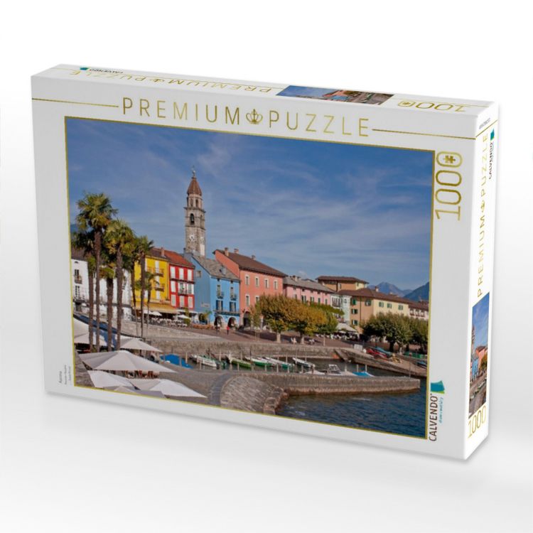 Produktbild: CALVENDO Puzzle Ascona | 1000 Teile Lege-Gr&ouml;&szlig;e 64x48cm Foto-Puzzle f&uuml;r gl&uuml;ckliche Stunden