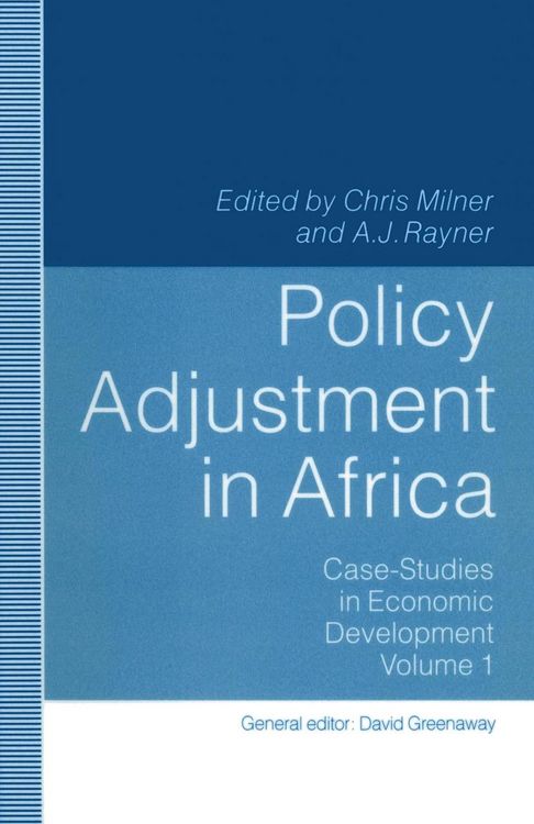 Produktbild: Policy Adjustment in Africa