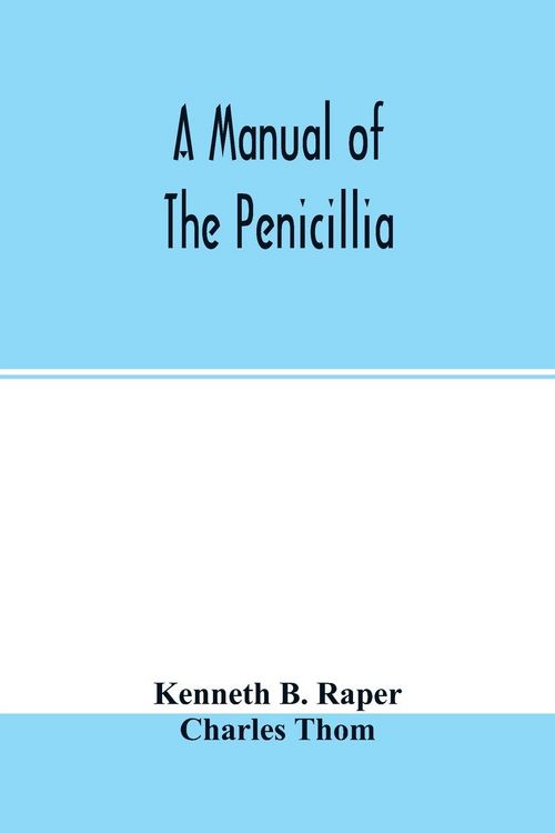 Produktbild: A manual of the penicillia