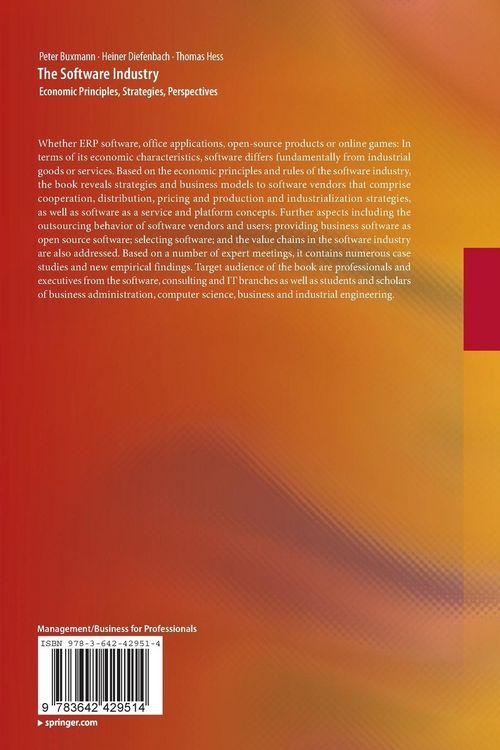 Produktbild: The Software Industry