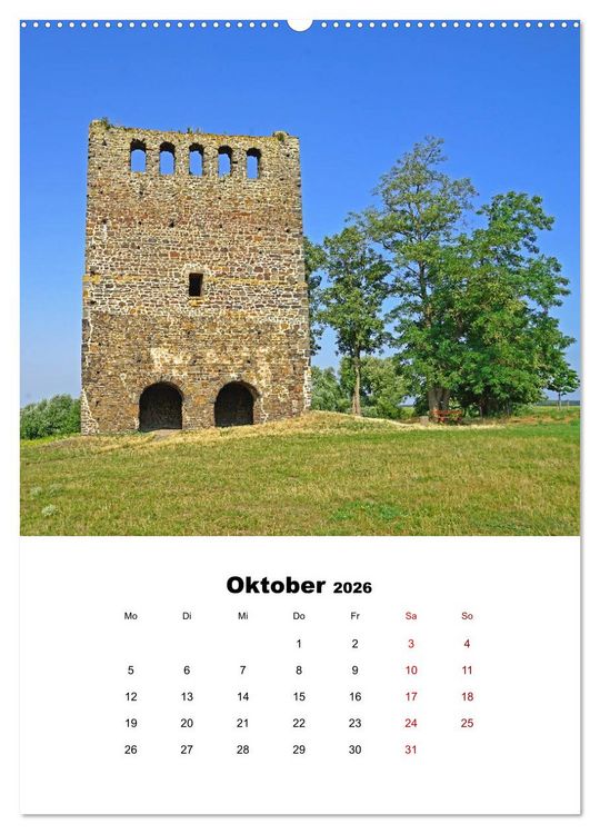 Produktbild: Haldensleben in Sachsen-Anhalt (hochwertiger Premium Wandkalender 2026 DIN A2 hoch), Kunstdruck in Hochglanz