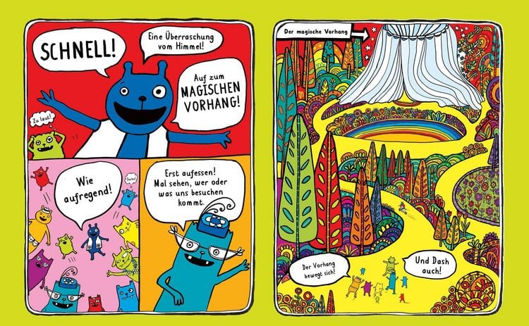 Produktbild: Die Mubbles (Band 1): Das Abenteuer beginnt! Ein Kinder-Comic von Liz Pichon