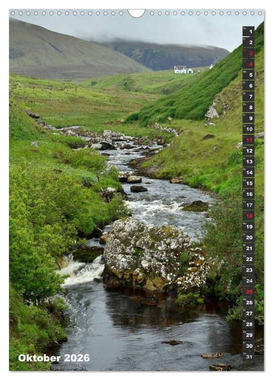 Produktbild: Schottlands vielf&auml;ltiger Westen (Wandkalender 2026 DIN A3 hoch), CALVENDO Monatskalender