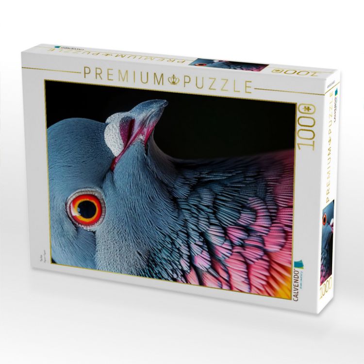 Produktbild: CALVENDO Puzzle Taube | 1000 Teile Lege-Gr&ouml;&szlig;e 64x48cm Foto-Puzzle f&uuml;r gl&uuml;ckliche Stunden