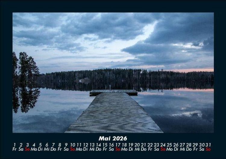 Produktbild: Tag am See 2026 Fotokalender DIN A5