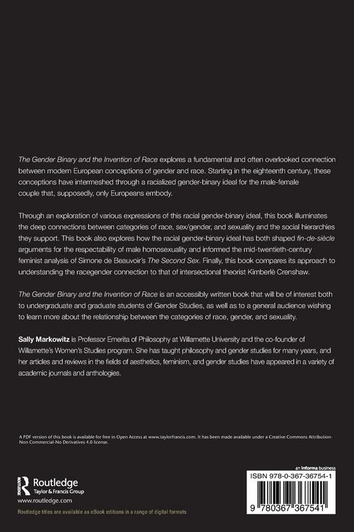 Produktbild: The Gender Binary and the Invention of Race