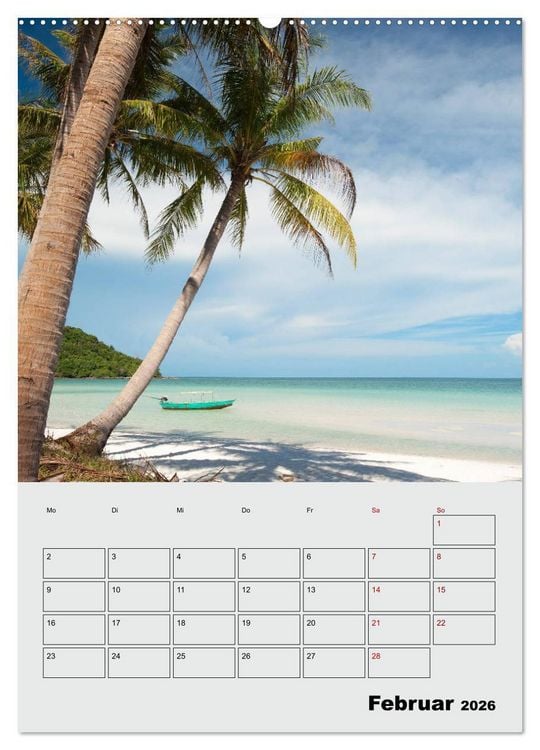 Produktbild: VIETNAM - Mein Urlaubsplaner (Wandkalender 2026 DIN A2 hoch), CALVENDO Monatskalender