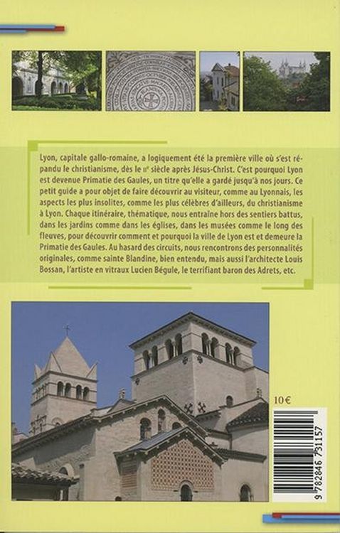 Produktbild: Lyon, Primatie des Gaules ; Itineraires Insolites