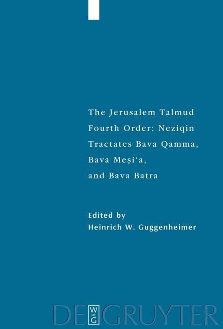 Produktbild: Tractates Bava Qamma, Bava Mesi'a, and Bava Batra