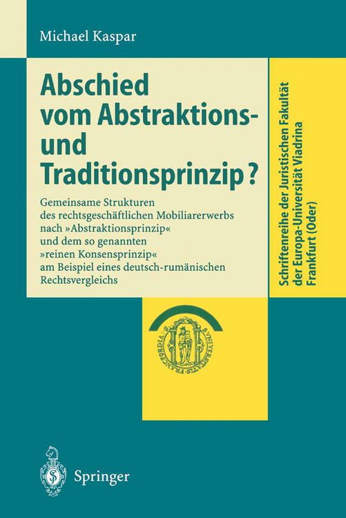 Produktbild: Abschied vom Abstraktions- und Traditionsprinzip?