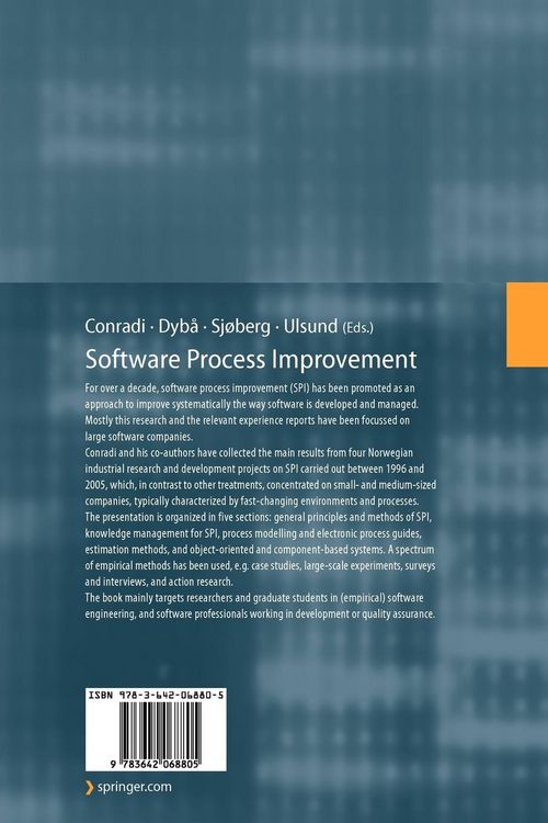 Produktbild: Software Process Improvement