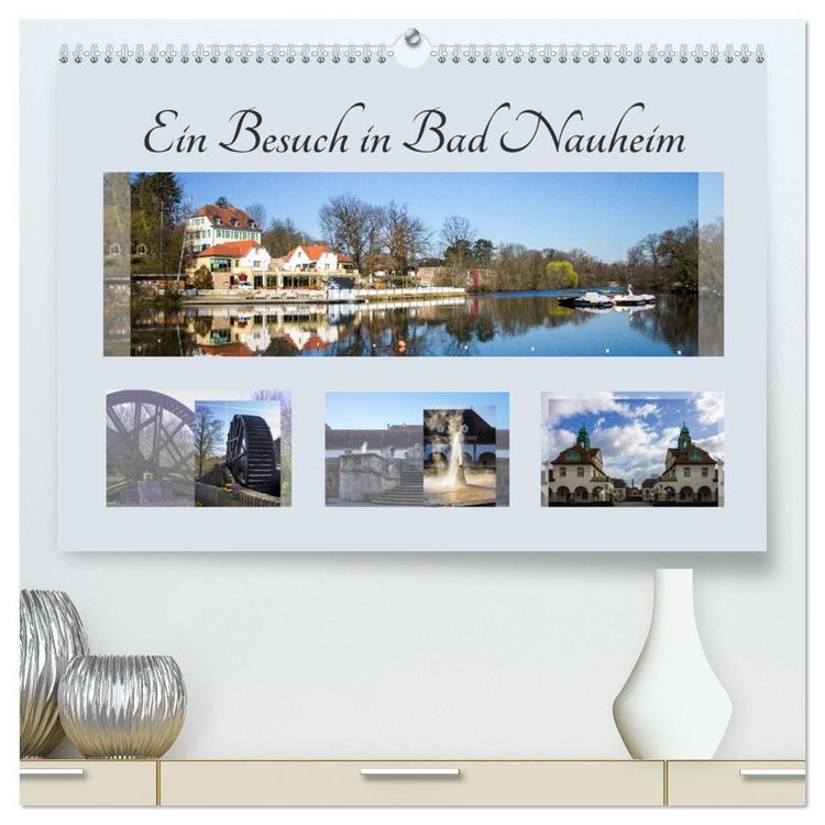 Produktbild: Ein Besuch in Bad Nauheim (hochwertiger Premium Wandkalender 2026 DIN A2 quer), Kunstdruck in Hochglanz