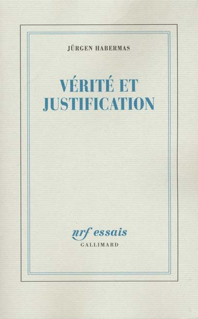 Produktbild: V&eacute;rit&eacute; et justification